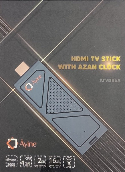 AYiNE TV (Ezan için) Ezan Saatli HDMI TV Stick